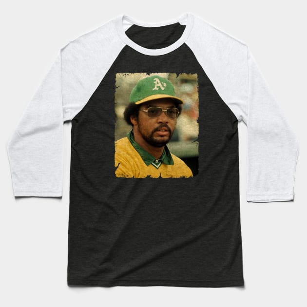 Reggie Jackson in Oakland Athletics, 1973 Baseball T-Shirt by SOEKAMPTI